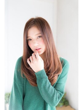 ニコ(NiCO) 【NiCO 八戸】伸ばしかけ センターパート カール セミディ ♪