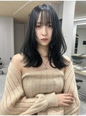 顔周りカット/前髪/韓国ヘア/髪質改善/天神韓国ヘア/天神/大名