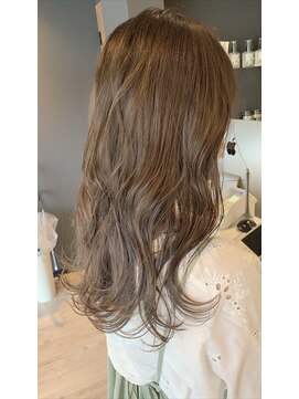 シーン(scene) ブリーチ無しダブルカラー【マロンベージュ】