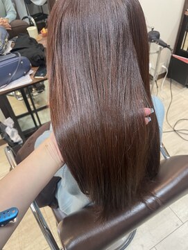 シオ ヘアー デザイン(Sio. hair design) 水分量アップ！水素トリートメントカラー