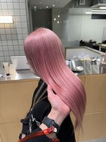 ホロ(hollo)&nbsp;コーラルピンク/ピンクヘア/ハイトーンヘア