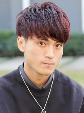 ポルテオムプレス(PORTE HOMME PRES) ワインレッドマッシュブリーチなし