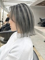 ロンドシエル 横浜(Lond ciel)&nbsp;大人バレイヤージュ×シルバー