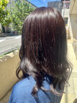 ヘア ノウル バイ ルセ(Hair Knoll by Ruse) 【5月】ピンクバイオレットカラー