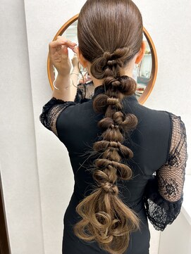 セットサロン ベル(Belle) タイト編み下ろし