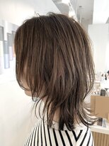 シアン 橋本店(Shian)&nbsp;オリーブベージュ　レイヤーカット