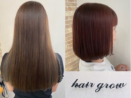 ヘアーグロウ(hair grow)の写真