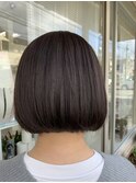 内巻き丸みボブ