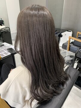 ディティール(Detail) 地毛風カラー×ダークブルージュ