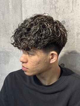 メゾンフォーメン 心斎橋店(Maison for men) バロックパーマ/スペインカール@midori_maison