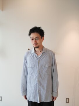 プールサイド(POOLSIDE) スパイキーショート ピンパーマ 大人 オトナ メンズ 福岡