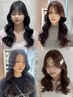 【arisa限定☆愛されモテhair】小顔お顔周りカット+髪質改善カラー+潤いTR