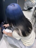 ロンドシエル 横浜(Lond ciel)&nbsp;デザインカラー/ブルー/ブリーチ/ルーツカラー/横浜