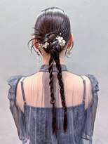 アルバム 渋谷パルコ(ALBUM)&nbsp;おくれ毛韓国ヘア美髪ロング前髪カット_ba555071