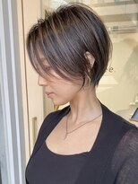 ラフ 立川(Laff)&nbsp;ショート/顔まわり/丸み/縮毛矯正/白髪ぼかし/立川