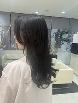 プランタン フォー ヘアー(printemps FOR HAIR) ダークアッシュグレー×ロング×髪質改善