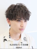 ビカムメンズヘアー 栄店(become men's hair)&nbsp;フリップウェーブ波巻きパーマシャドウパーマ