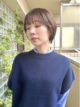 ファイブシーン アオヤマ(5SCENE AOYAMA) ショートグランマッシュショート前髪あり前髪なし20代30代40代