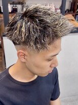 フォワバイベル 都賀店(Foi by Belle)&nbsp;メンズスキンフェード×ツイストパーマ×メッシュ☆