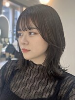 アイドットプラスサッポロ 札幌(i.+SAPPORO)&nbsp;シースルーぱっつんバングくびれミディアム