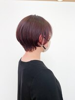 アッシュ 十日市場店(Ash)&nbsp;ショートボブ/ピンクブラウン