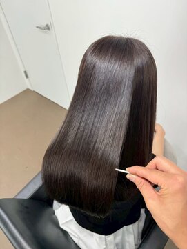 イオエ 元町(ioe) 髪質改善カラー/髪質改善ストレート/縮毛矯正/ココアベージュ