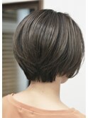 白髪染めショート