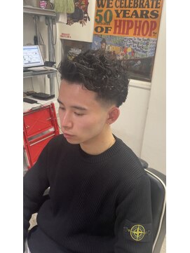 チルチェア 吉祥寺店(CHILL CHAIR) オールバックパーマ