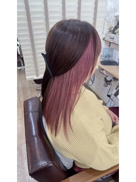 ラウラアンドロー(LAURA&RO) ダブルカラー/ケアブリーチ/インナーカラー/ベージュ【塚口】