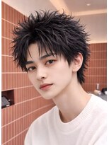 サロウィン 倉敷店(SALOWIN)&nbsp;スタイリング簡単■束感ショート14/メンズ/メンズカット/パーマ