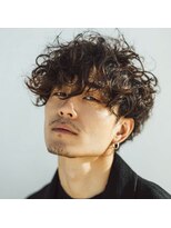 アンサ 長岡天神店(ANSA)&nbsp;無造作スパイラルパーマメンズ