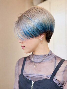 エミューバイメルシー(emmu by MERCI) グレーブルーグラデーション