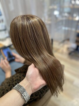 パプスドコワフュール 甲子園口店(Pap's de coiffeur) 西宮美容室/甲子園口美容室/パプス甲子園口/ハイライト