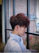 メンズサロンブッシュ 水広店(Men's salon BUSH)&nbsp;くせ毛マッシュ[メンズカット/メンズパーマ/スペインカール]