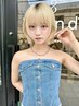 【インナーカラー】ブリーチ+カラー+カット ￥13200 [鹿児島中央駅]