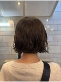 《moeka》ボブパーマレイヤーパーマミディアムレイヤーカット