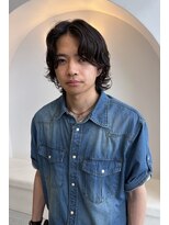 エマン(AIMANT)&nbsp;メンズ　レイヤーボブパーマ