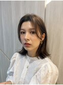 くびれミディアム外ハネ