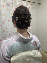 アトリエパルファム&nbsp;大切な日に☆ヘアセット&訪問着着付け