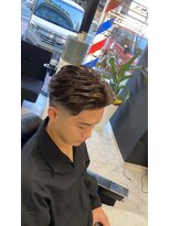 ヴォラーレ(VOLARE)&nbsp;韓国風センターパート×毛流れマッシュ