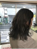 暗髪グラデーションカラー