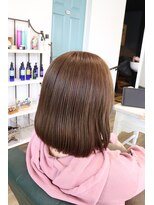 ヘアアトリエ ナイン(hair atelier nine)&nbsp;＜nine＞ボブスタイルのインナーカラー