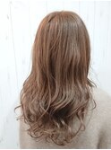 京都・西院cuculehairミルキーグレージュ