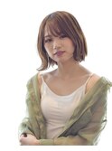 ☆イマドキオシャレ可愛い切りっぱなし小顔ボブ☆