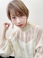 ケーツー心斎橋 クイーンズガーデン バイ ケーツー(K two QUEEN'S GARDEN by K two)&nbsp;耳かけマッシュショート3/心斎橋&難波&なんば