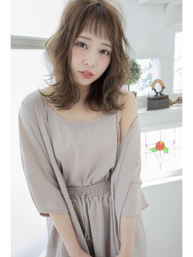 ラ ブーケ 御器所店(La Bouquet) あざと可愛い！！抜け感抜群の大人ミディアムロング★