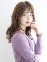 ロンドフルール 大宮東口(Lond fleur)&nbsp;【Lond fleur 山本翔一郎】セミロングの可愛いレイヤースタイル