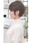[Hair Make I`ll 奈良]丸みショート