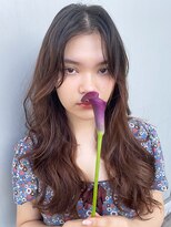 トリコ ショップアンドヘアサロン(tricot shop hair salon)&nbsp;かきあげロング/20代30代/大人小顔ロング