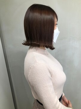 ジーナ 梅田(Zina) 大人かわいい20 代30 代40 代小顔ショートボブ１【Zina 梅田】